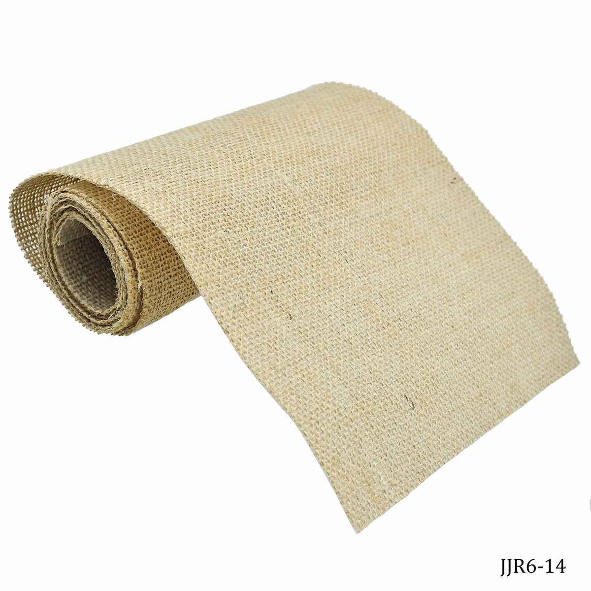 Jute Roll Jute Lace Natural Colour 6 Inch Wide 1 meter Long JJR6-14