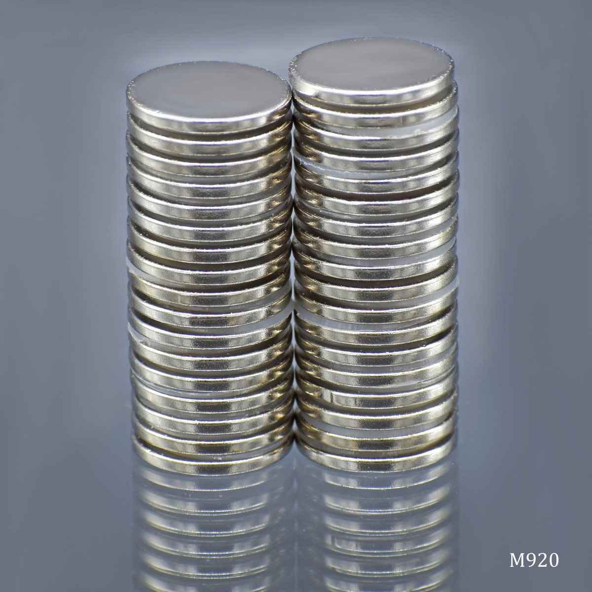 Neodymium Fridge Round Magnets 20mm x 2mm Thick, Pack of 10pcs M920
