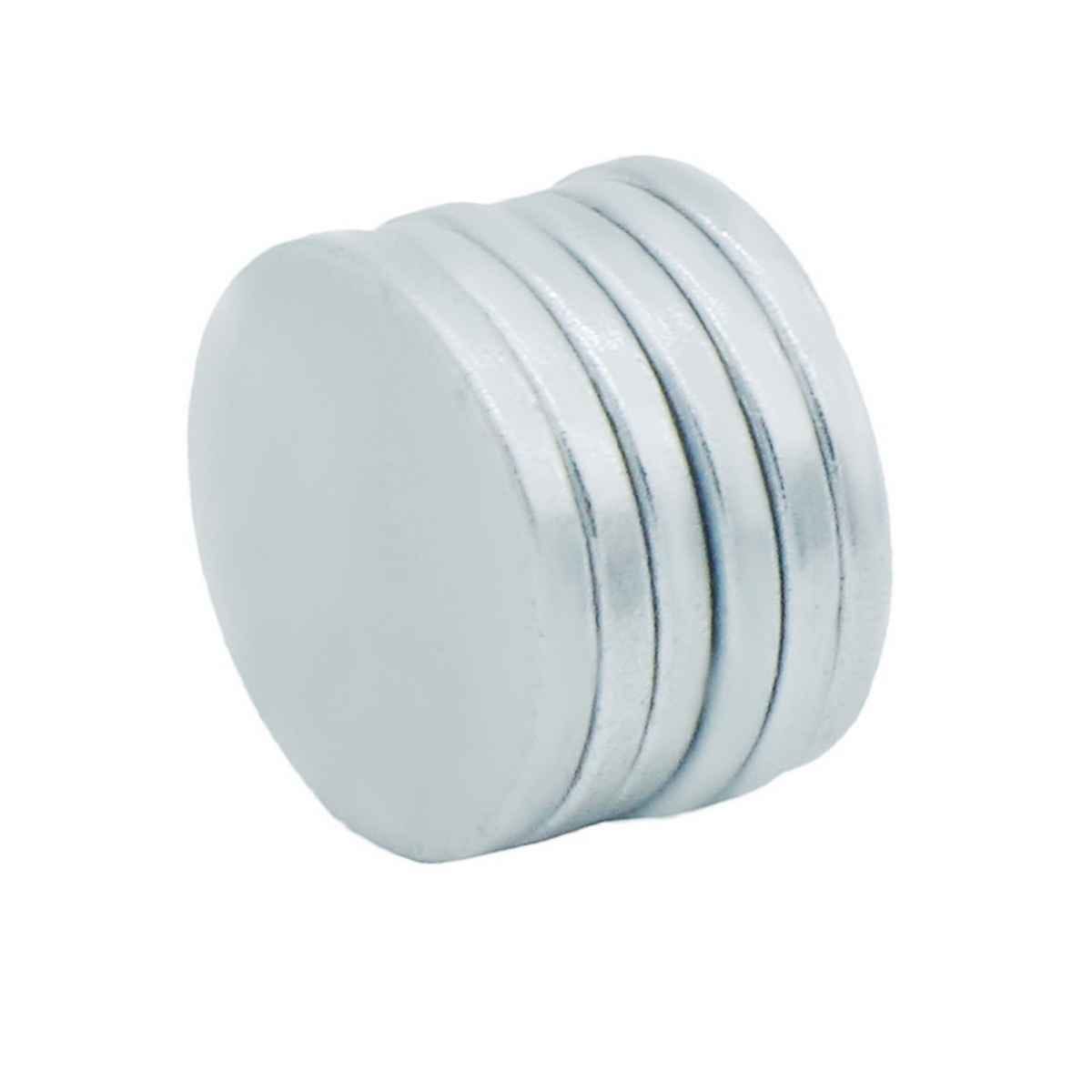 Neodymium Fridge Round Magnets 8mm x 1mm Thick, Pack of 10pcs M908X1MM