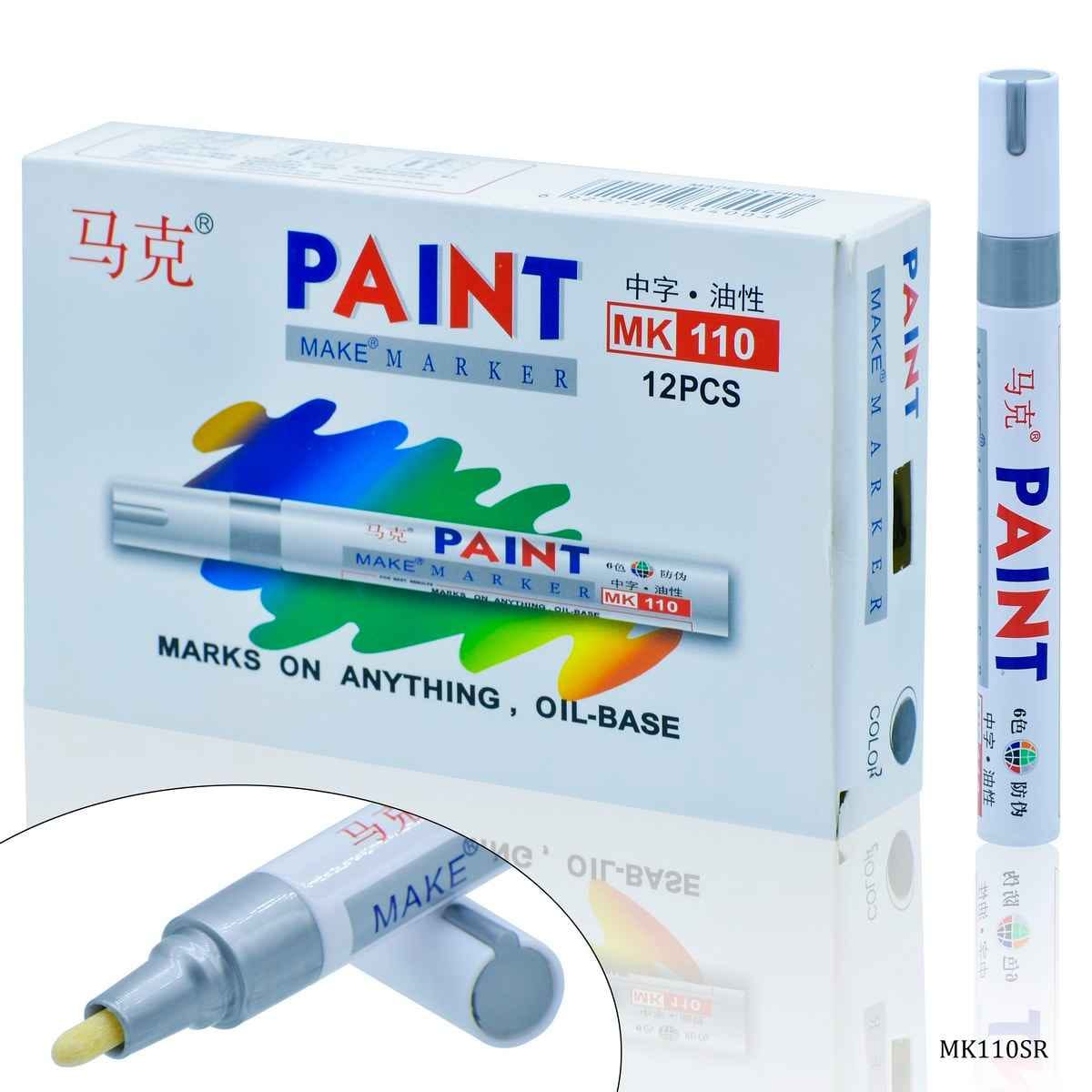 Acrylic Silver Paint Marker 1 Pc MK110SR