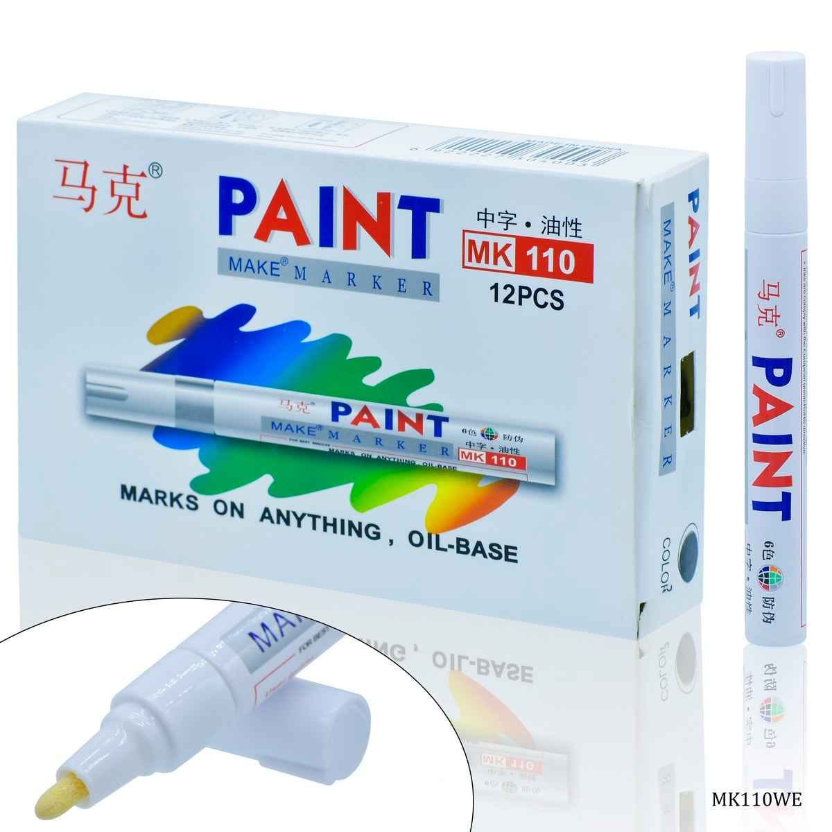 Acrylic White Paint Marker 1 Pc MK110WE