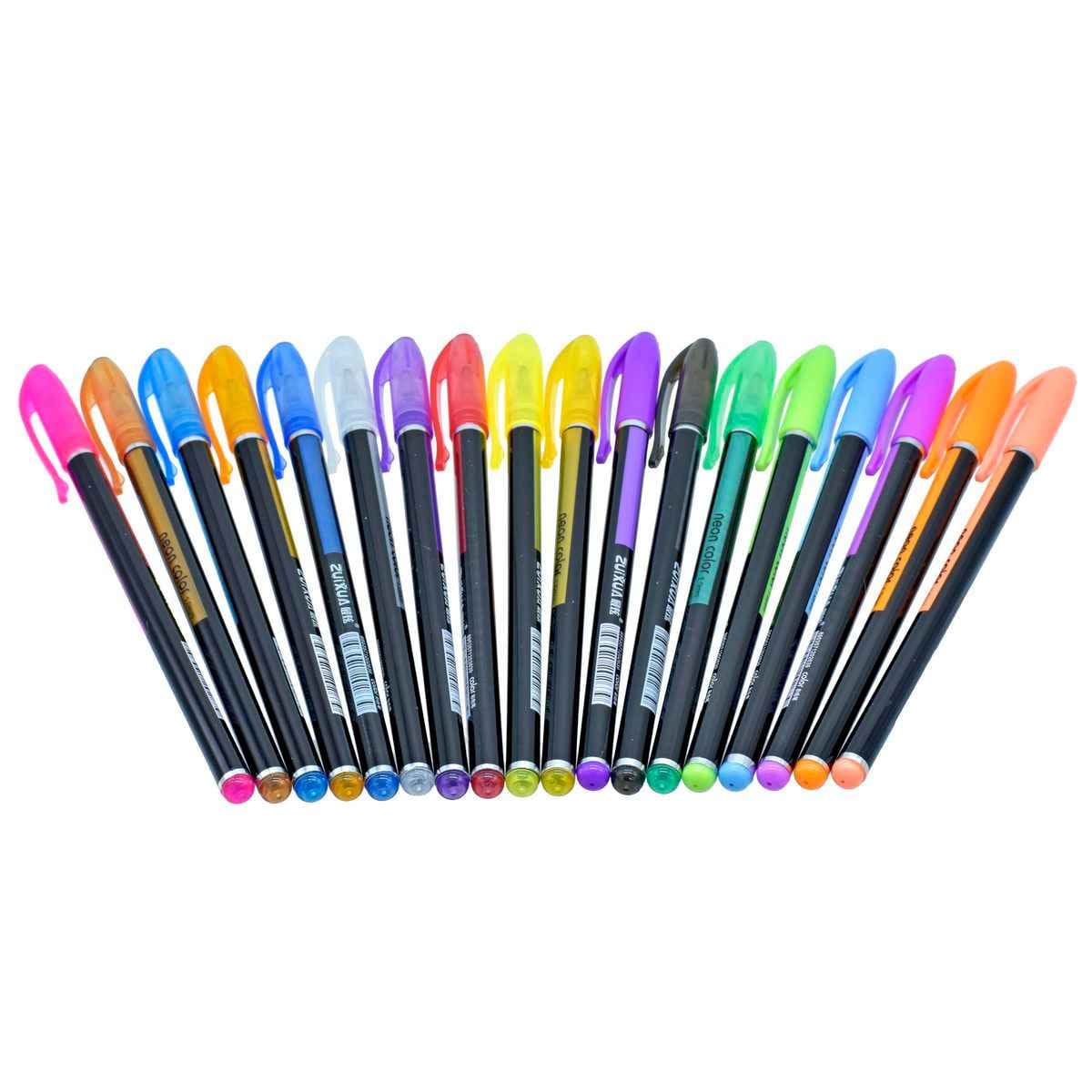 Glitter Pen Neon Color 1.0MM 36Pcs Set HG6107-36