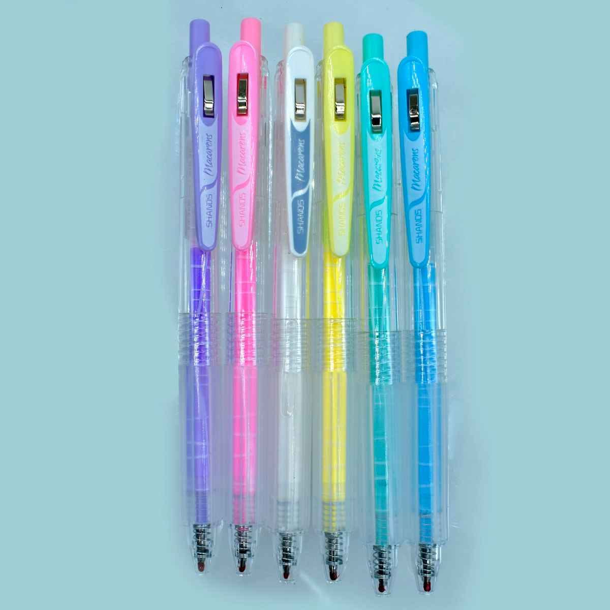 Shands Metallic Marker Pen 6 Colour Set Nib Size: 0.5mm S626