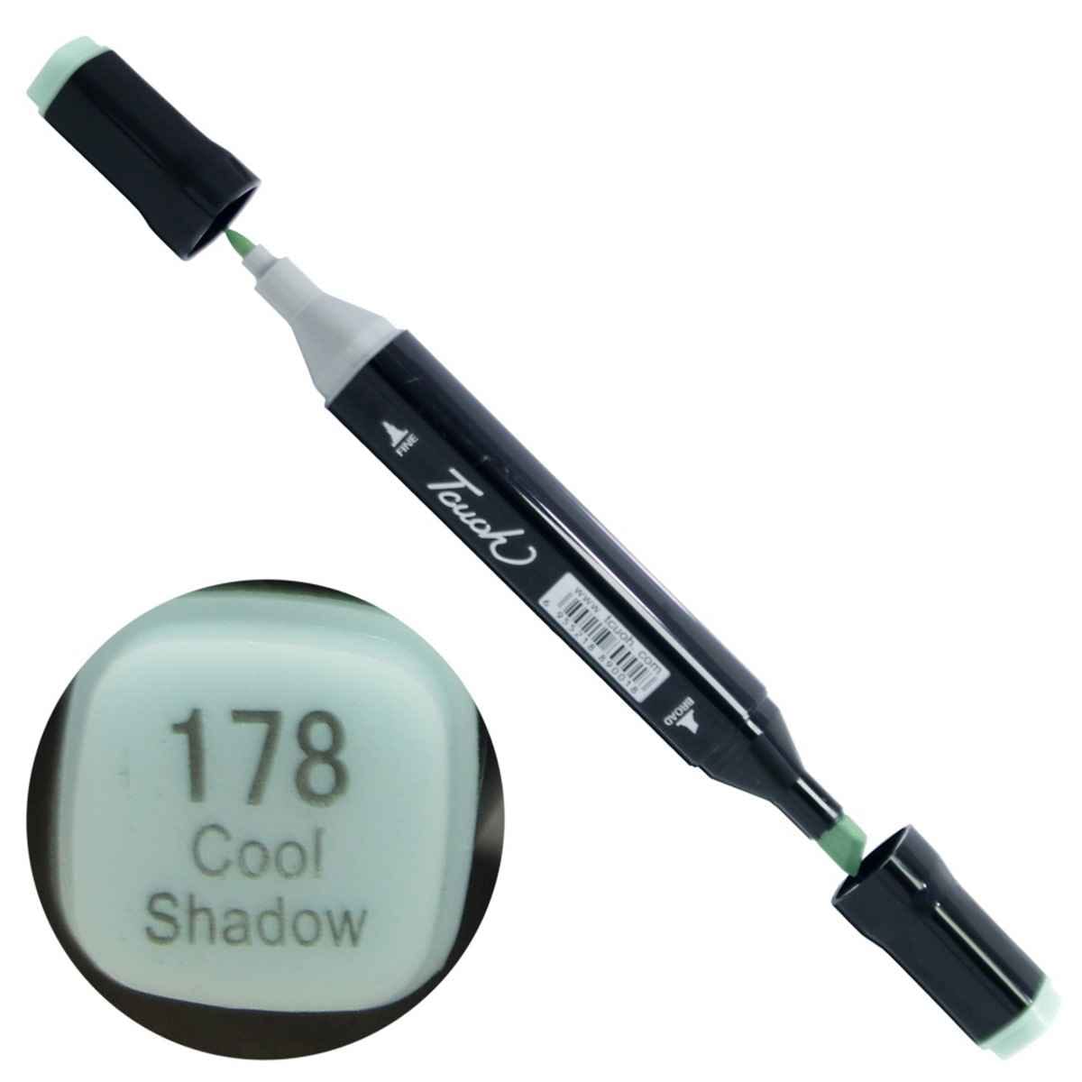 Cool Shadow Touch Marker 2in1 Pen 1 Piece TM-178