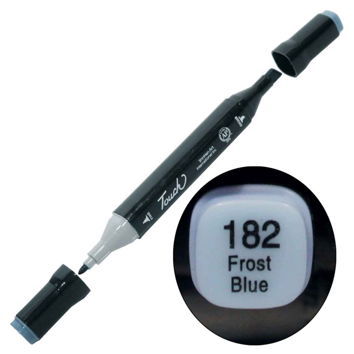 Frost Blue Touch Marker 2in1 Pen 1 Piece TM-182