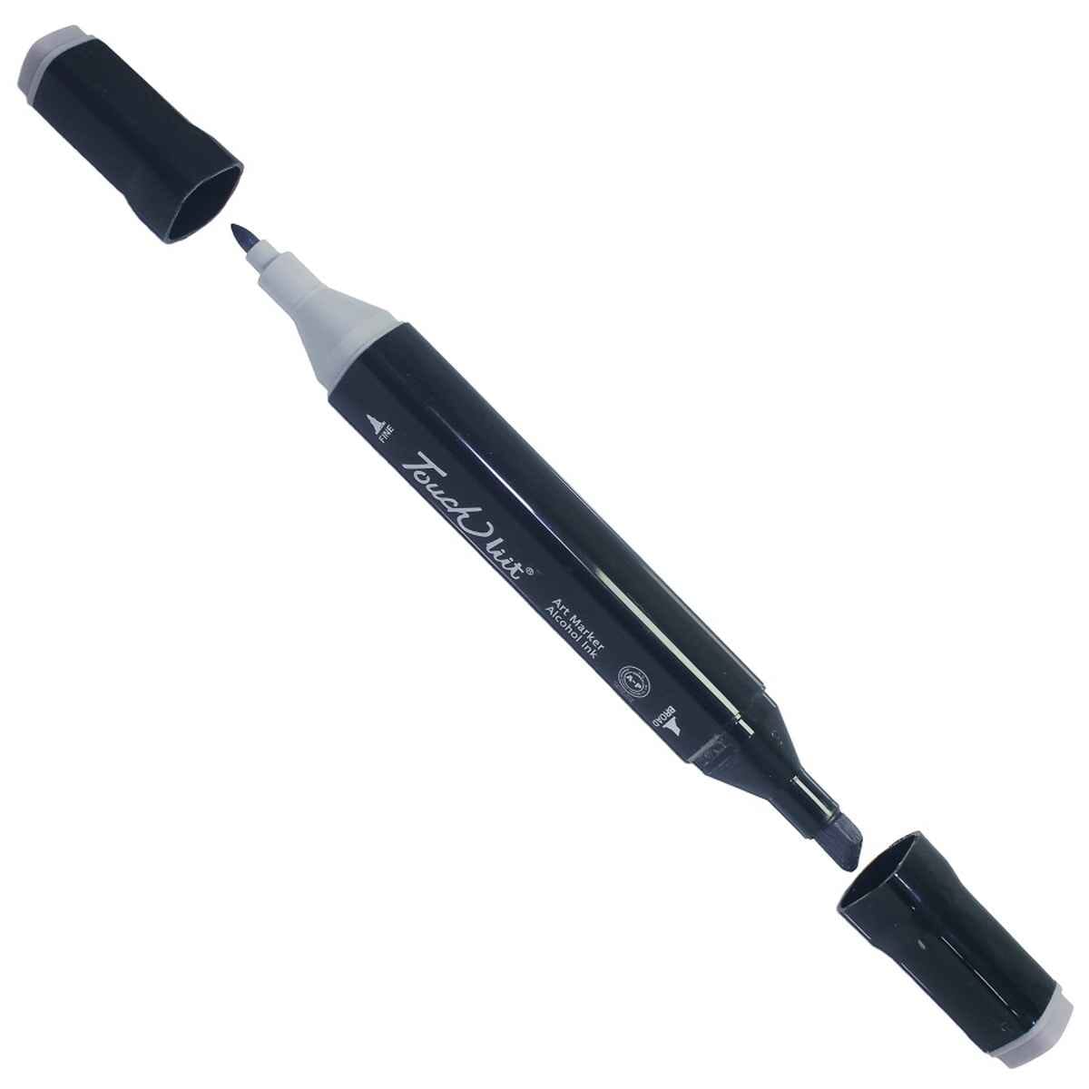 Dual Tipped Warm Grey Touch Marker Pen 2in1 WG3 TM-WG3