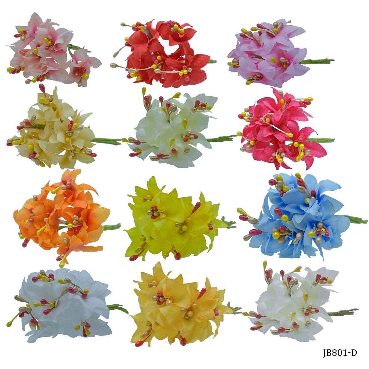 Artificial Cloth Flower 23-03 JB801-D