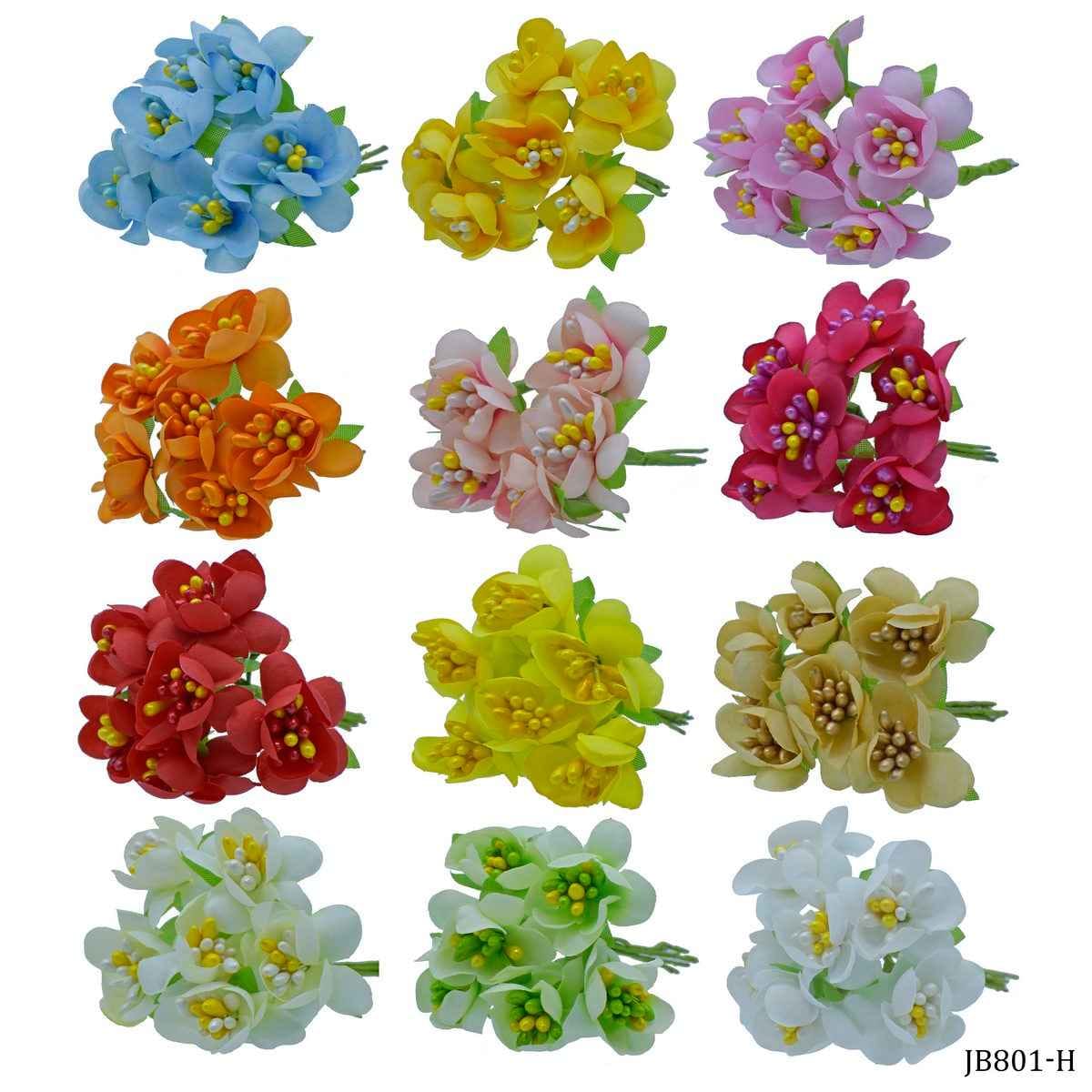 Artificial Cloth Flower 23-06 JB801-H