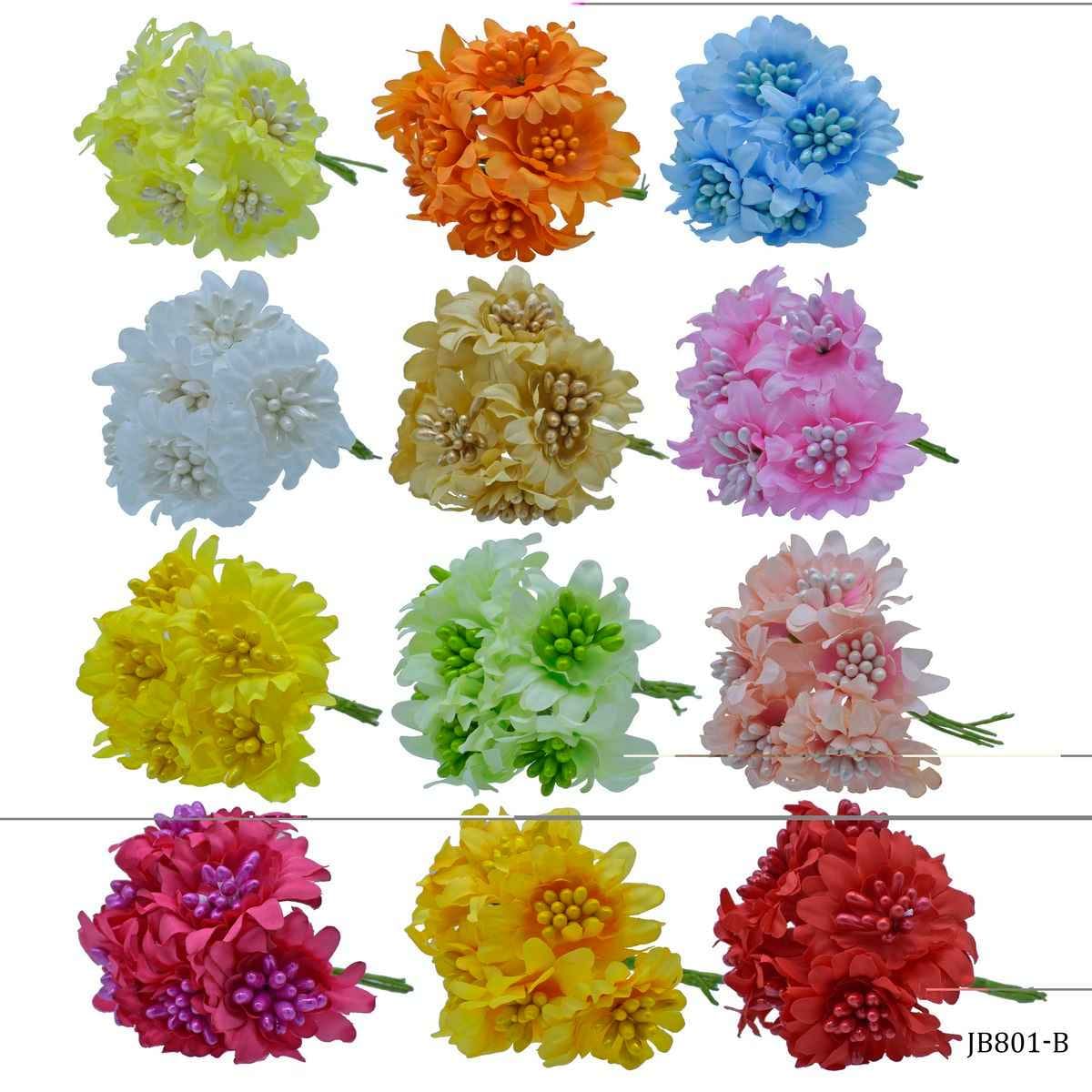 Artificial Cloth Flower 23-11 JB801-B
