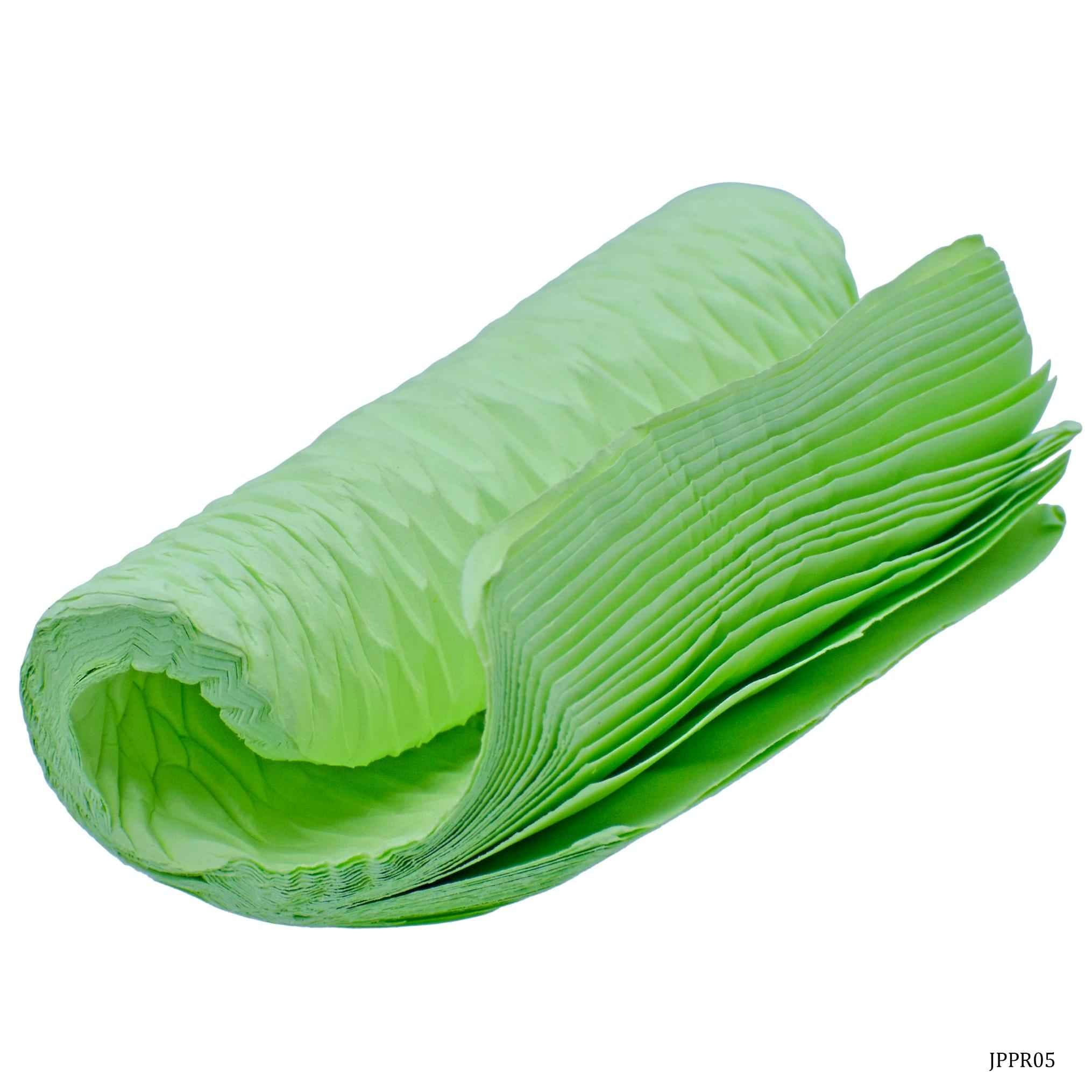 Green Paper Petals 1 Roll for Flower Making JPPR05