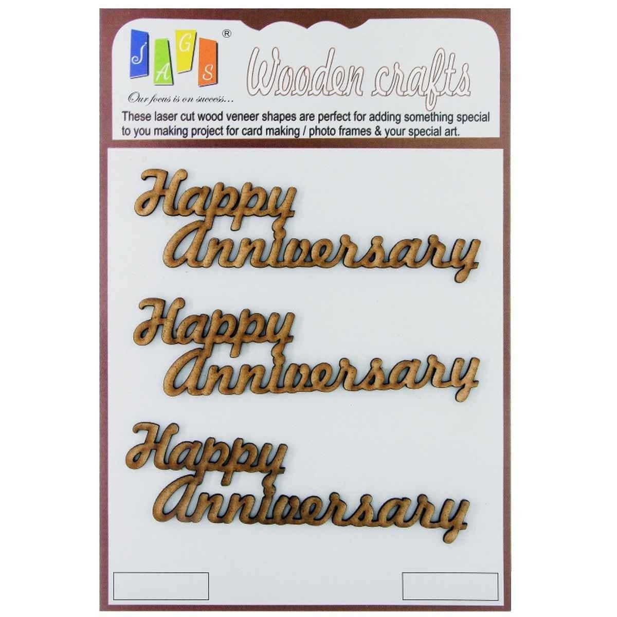 MDF Laser Cutting Big Happy Anniversary MLCB17