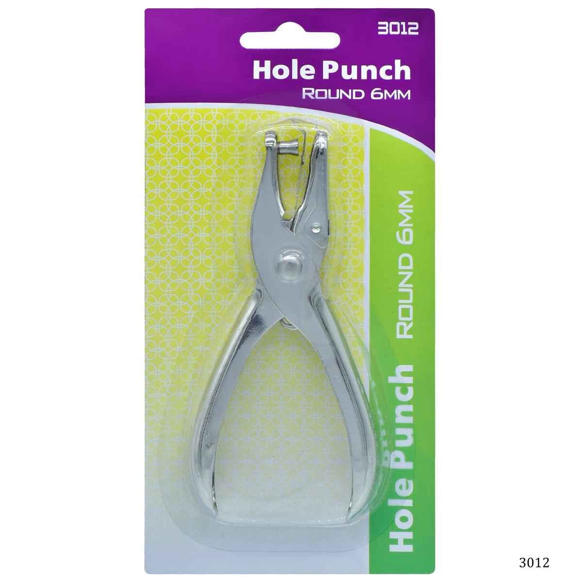Single Hole Punch Round 6MM 3012