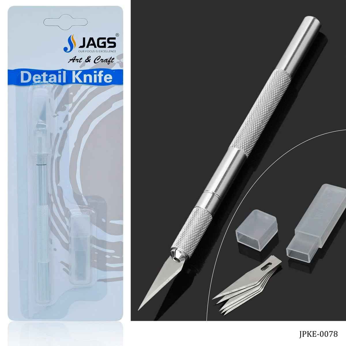Paper Cutter Pen Knife With 5 Blade JPKE-0078
