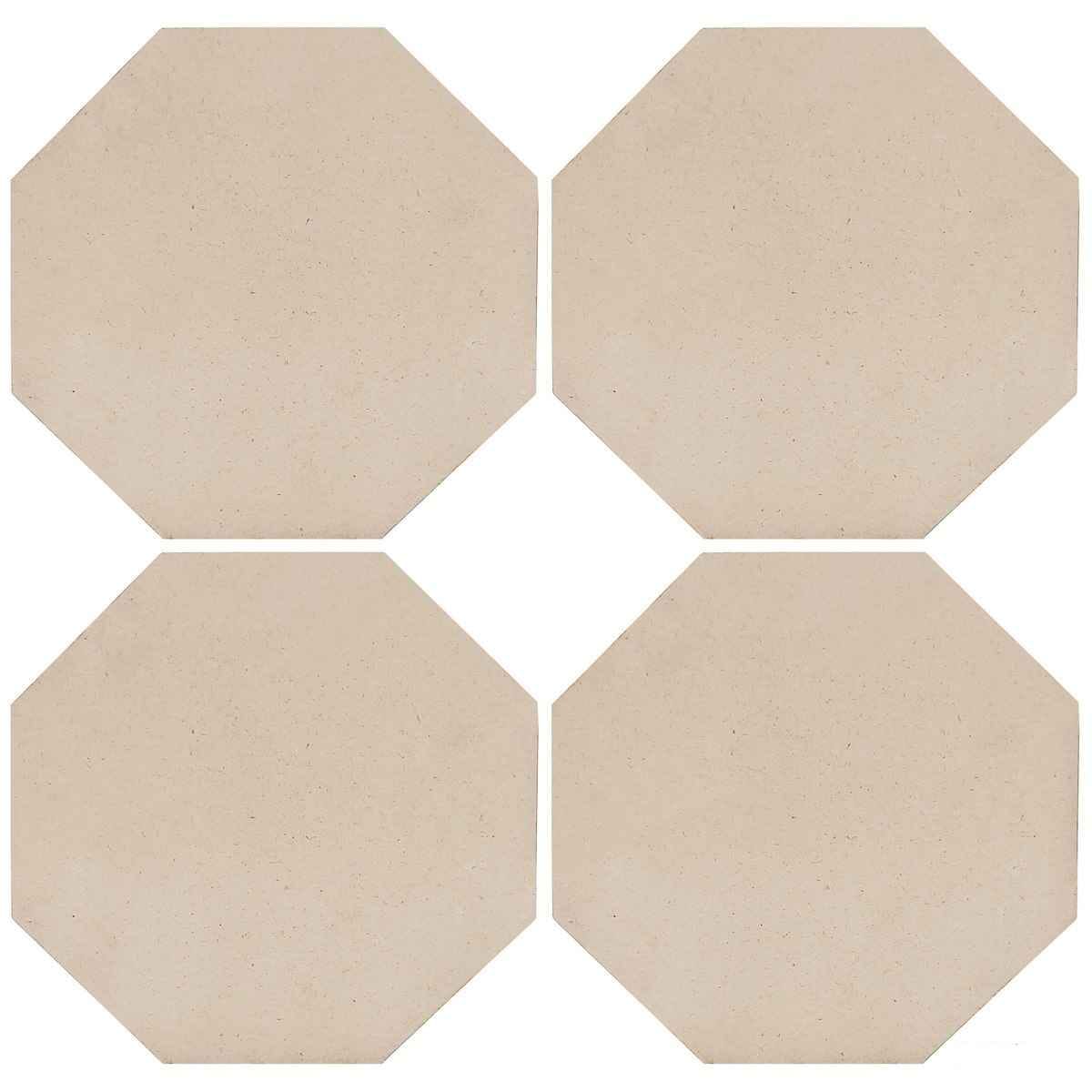 MDF Wooden Plate Octagon 4 Pics Size 10X10 Inch Thick 4MM MPO100