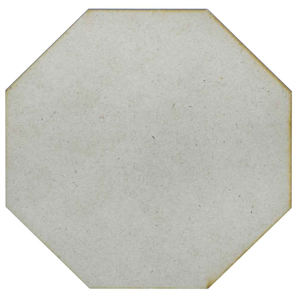 Aadya Crafts MDF Wooden Plate Octagon 4 Pics Size 5X5 Inch Thick 4MM MPO500