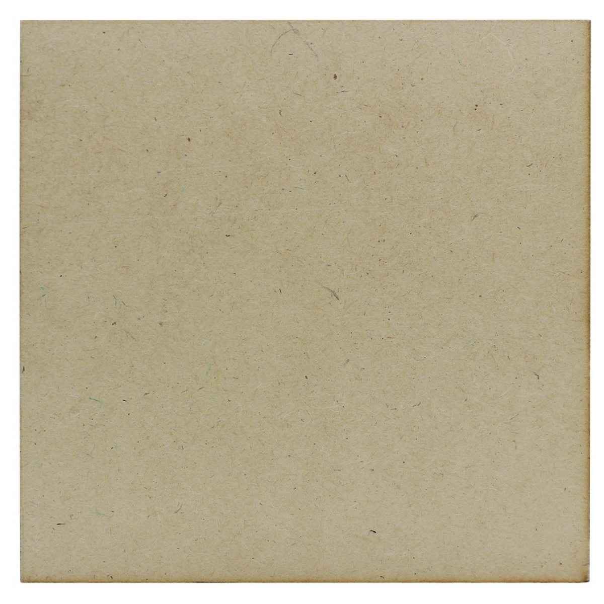 MDF Wooden Plate Square Size 10X10 Inch 4MM Thick 4 Pics MPS100