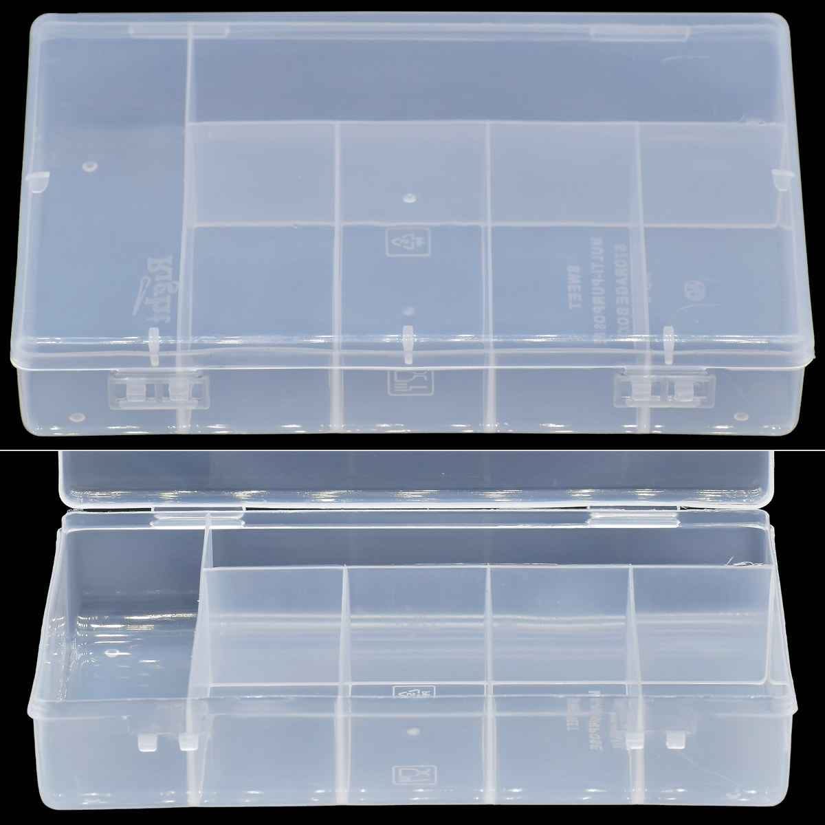 Plastic Storage Container 6 Compartment Box SWEET-3