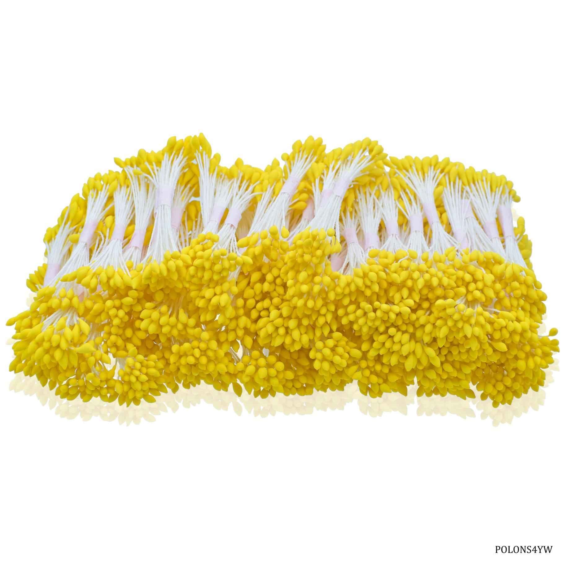 Yellow Artificial Polons 6CM POLONS4YW