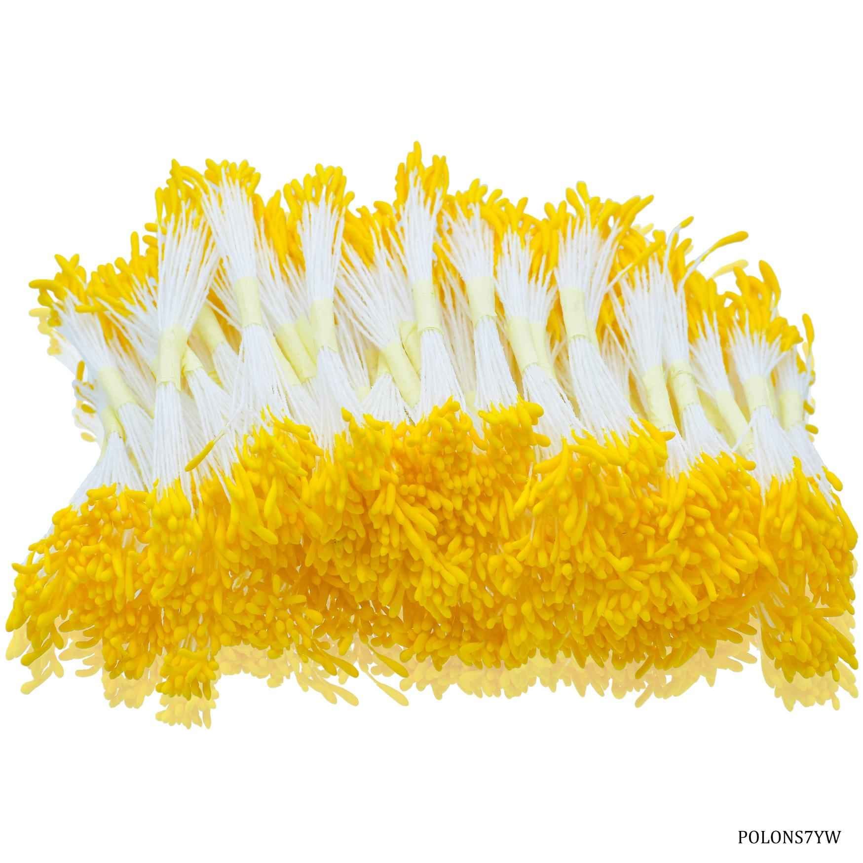 Craft Yellow Artificial Polons 8CM POLONS7YW