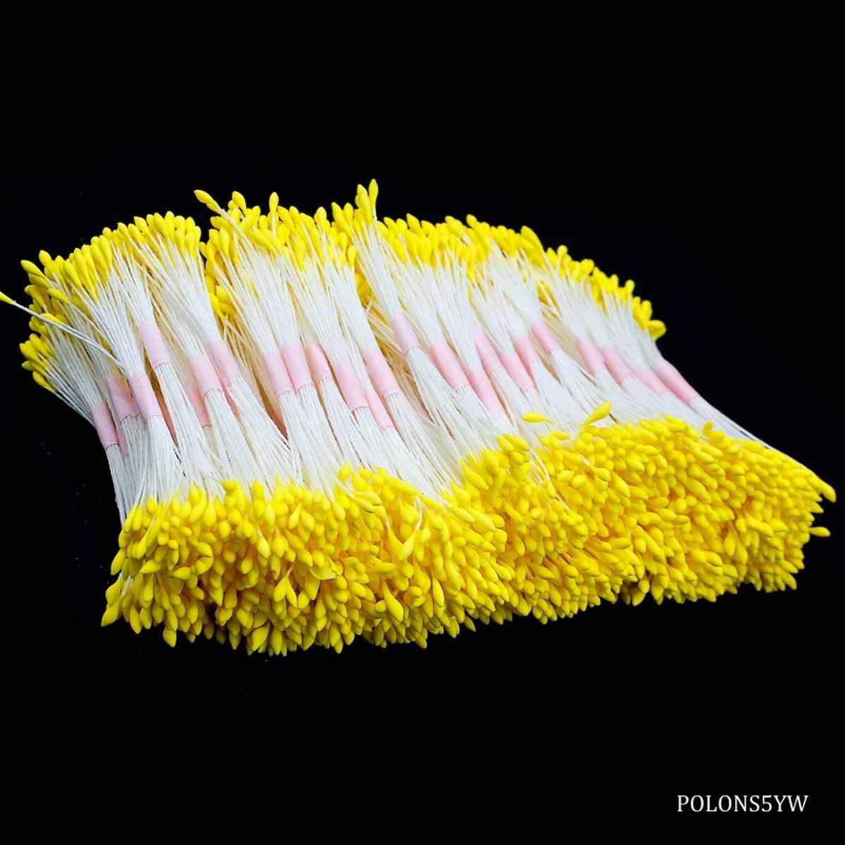 Craft Yellow Artificial Polons 8CM POLONS5YW