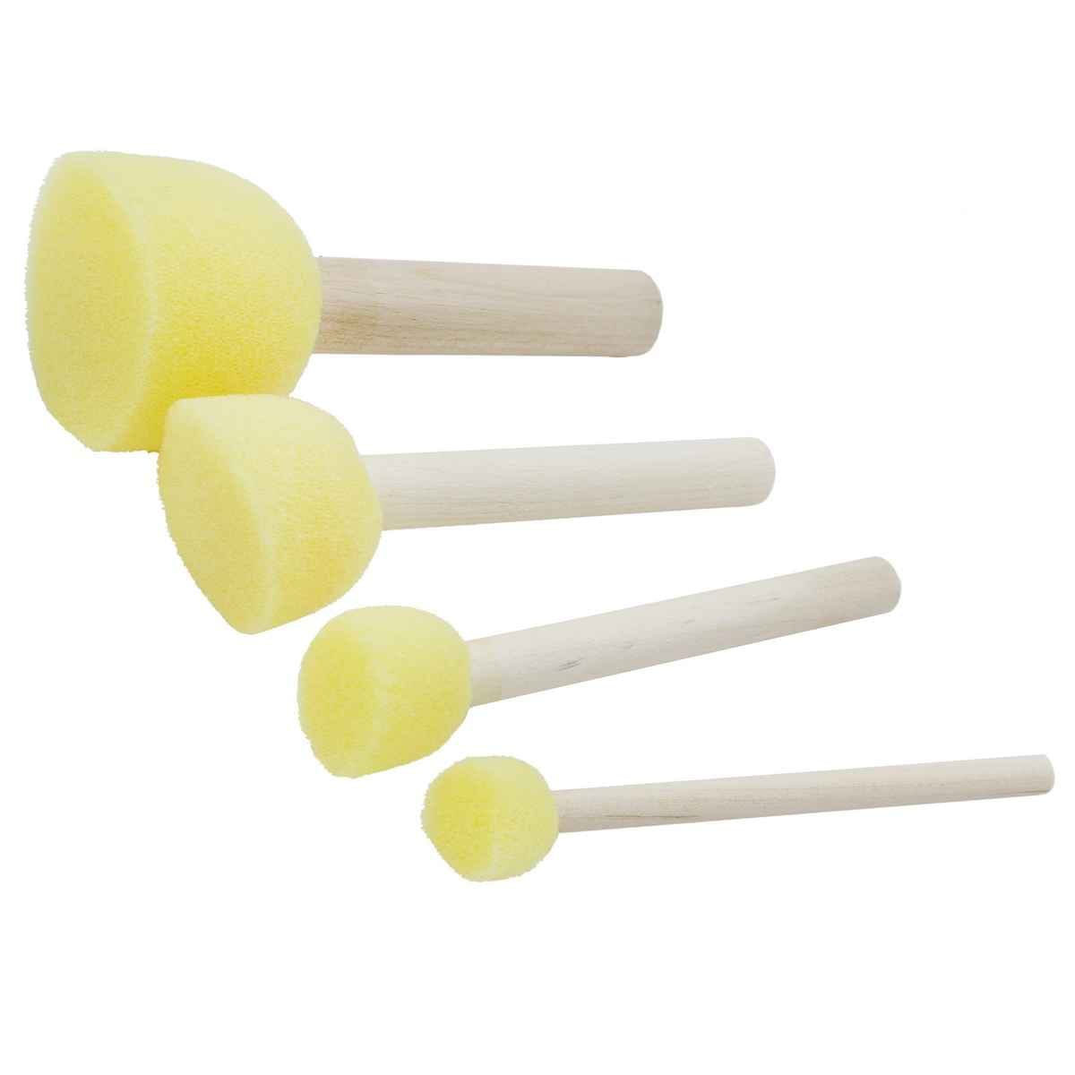 Painting Sponge Dabbers Brush Set of 4pcs PWB-022