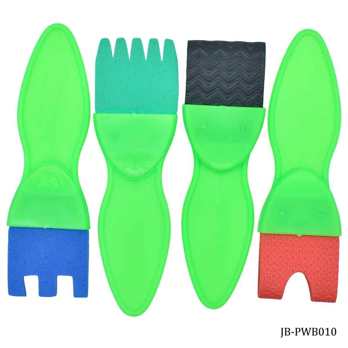 Painting Sponge Brush Set 4pcs Different Shapes JB-PWB010