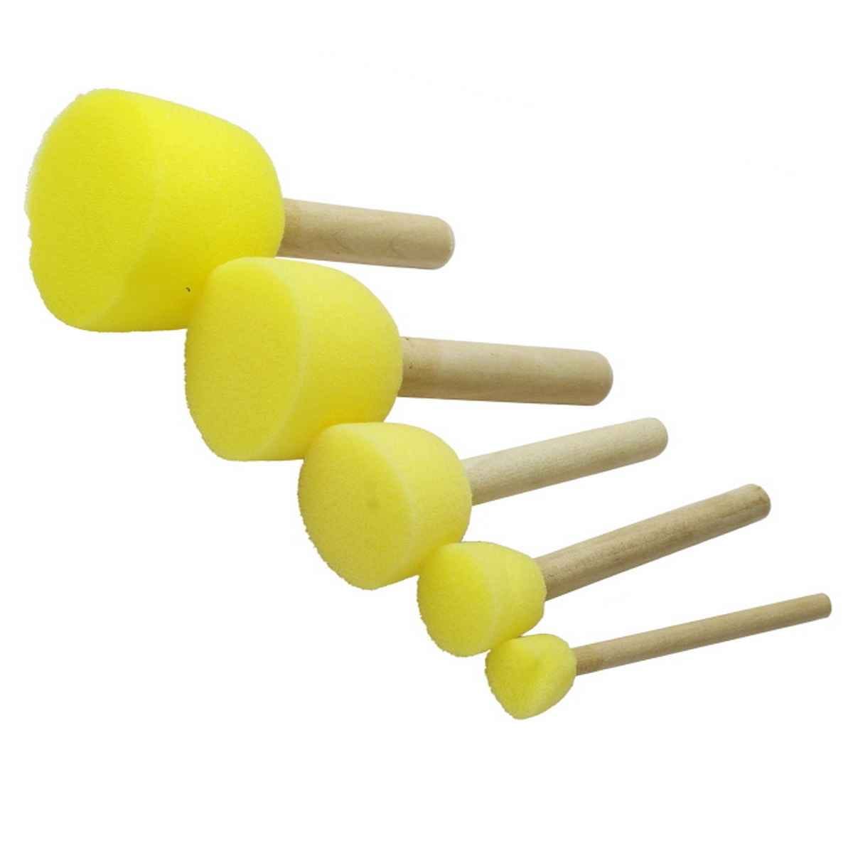 Painting Sponge Dabbers Brush Set of 5pcs PWB-22