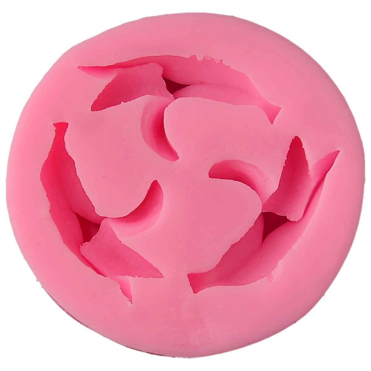 Silicone Mould 3 Pcs Banana Size 5.5x5.5x1.5 cm JSF201