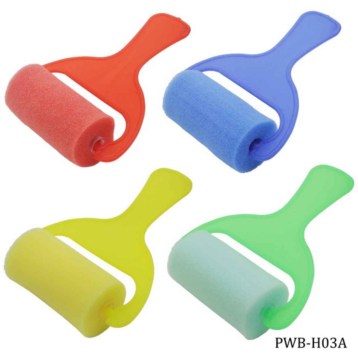 Painting Sponge Roller Brush 4pcs Set PWB-H03A