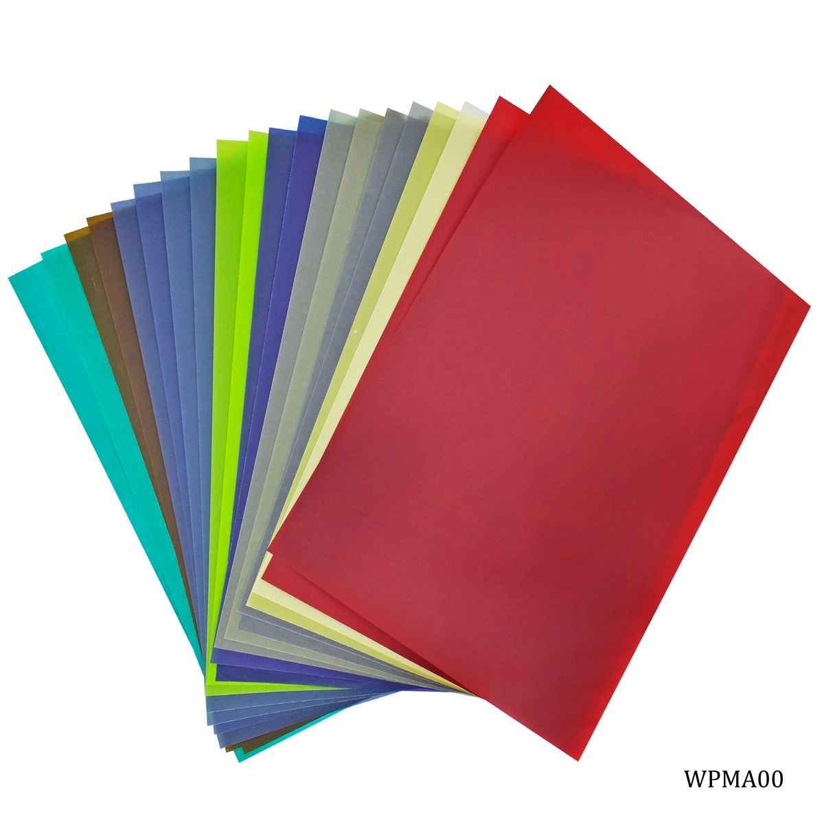 Vellum Paper Multi Colour A4 120gsm 20 Pcs WPMA00