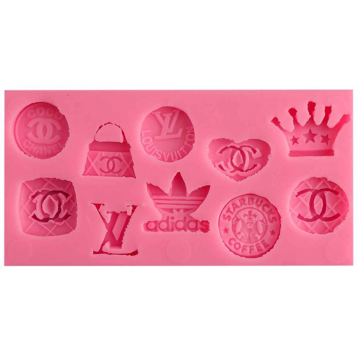 Silicone Mould Brand Logo Size 13.5x7x1 cm JSF570