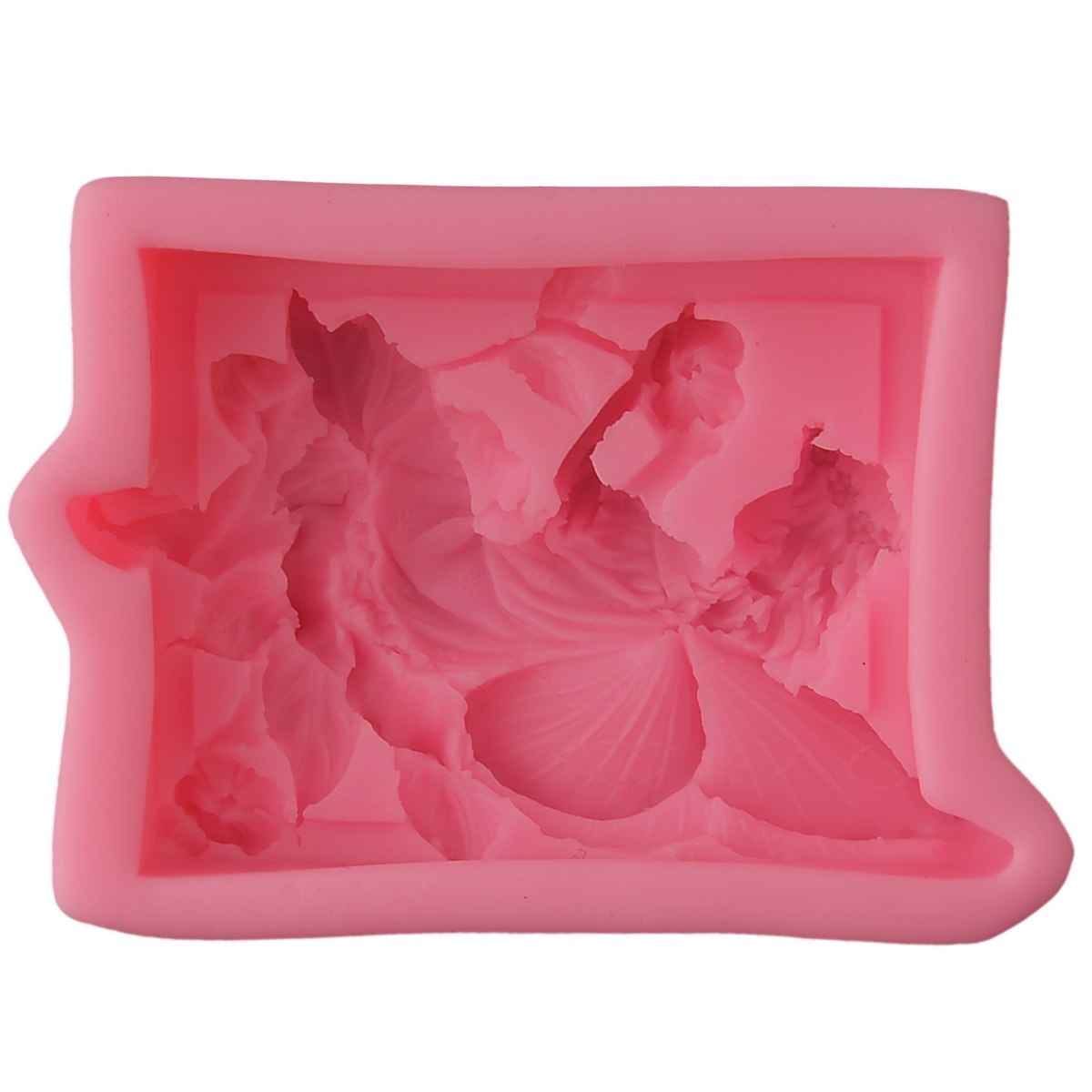 Silicone Mould Floral Fairy Size 8x5.5x3 cm JSF287