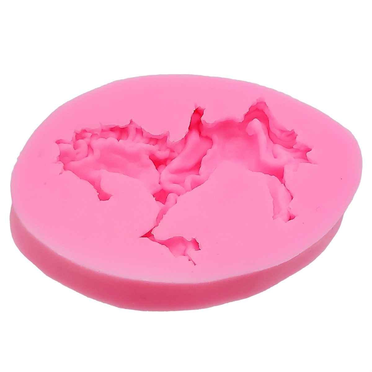 Silicone Mould Horse Size 9.2x6.5x1.5 cm JSF776