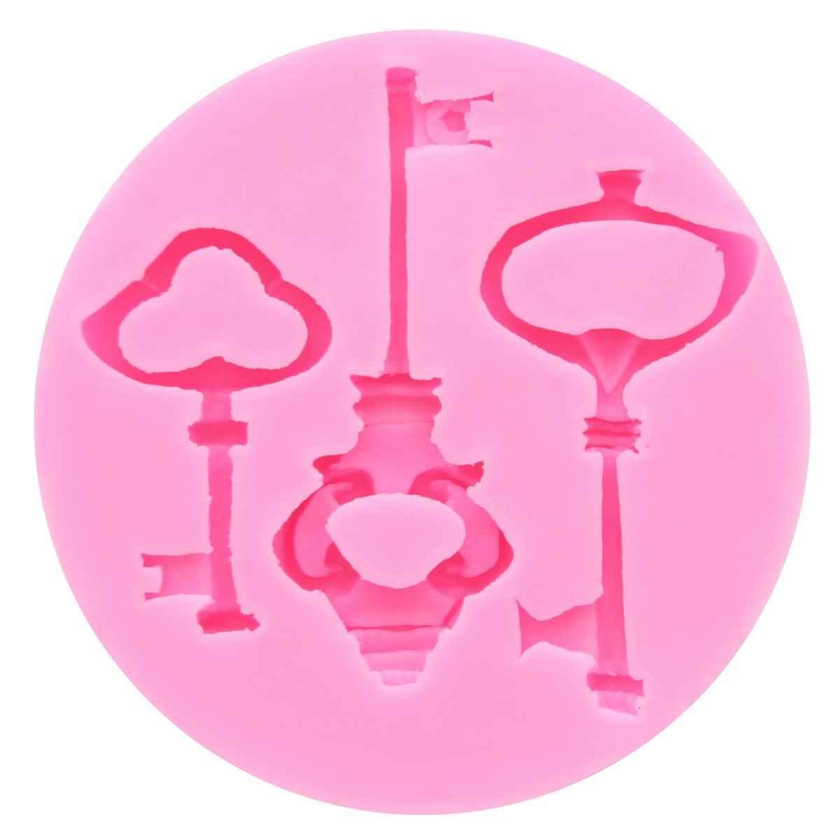 Silicone Mould Key Size 7.5x7.5x1 cm JSF601