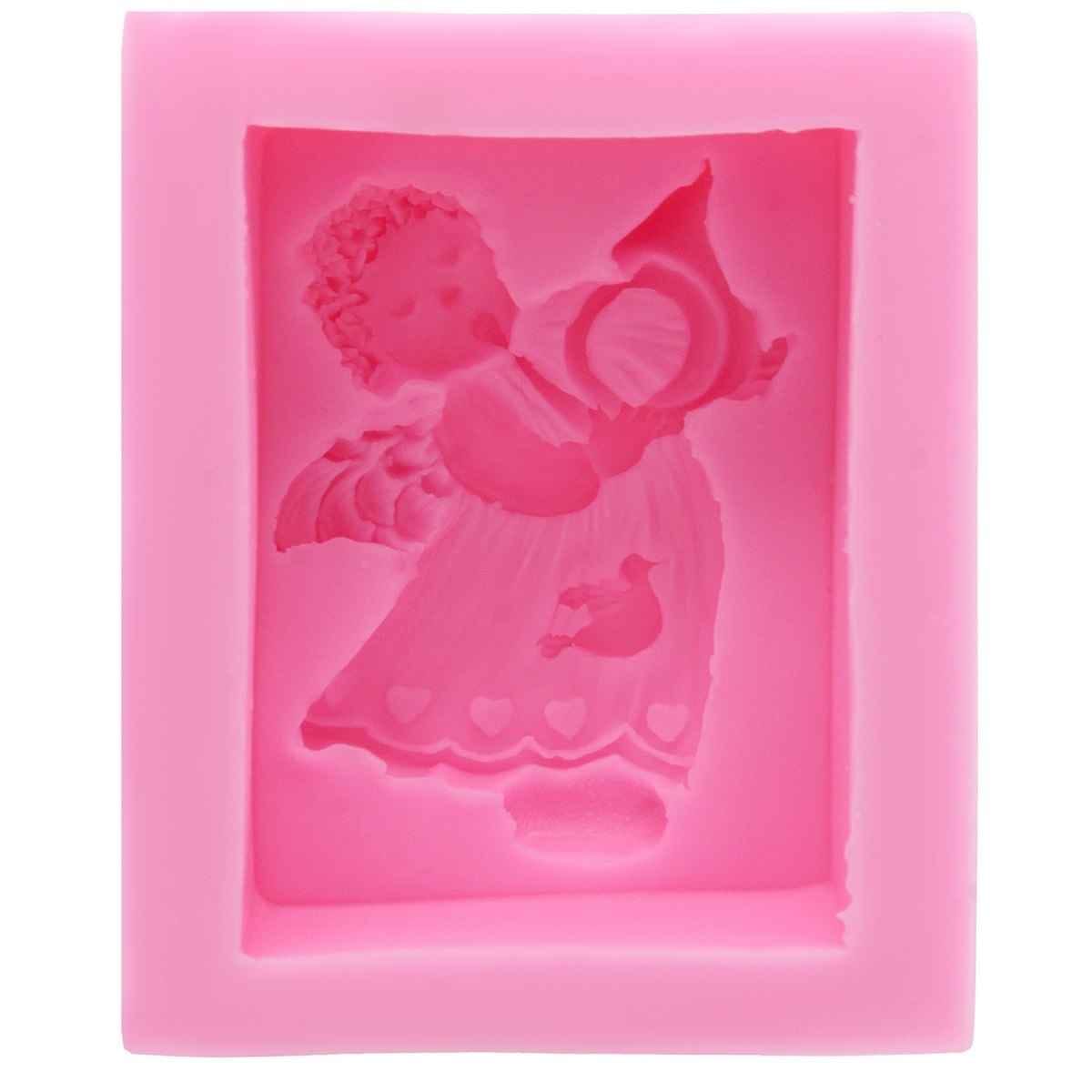 Silicone Mould Musical Cupid Size 9x7x4 cm JSF360