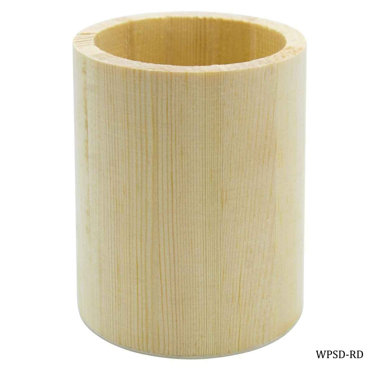 MDF Decoupage Wooden Round Pen Stand 8x8x10 cm WPSD-RD