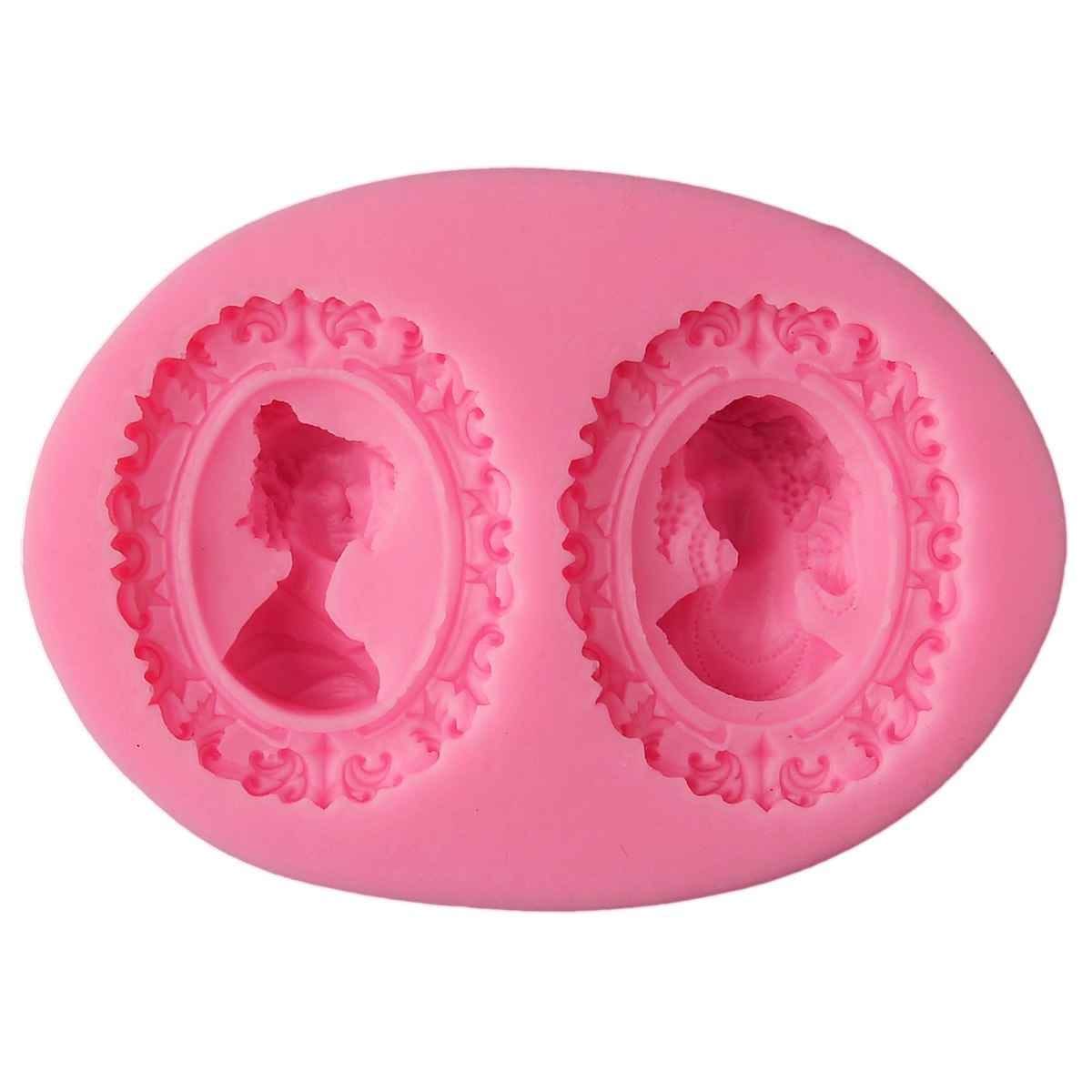 Silicone Mould Queen Frame Size 7.5x10.5x2 cm JSF238