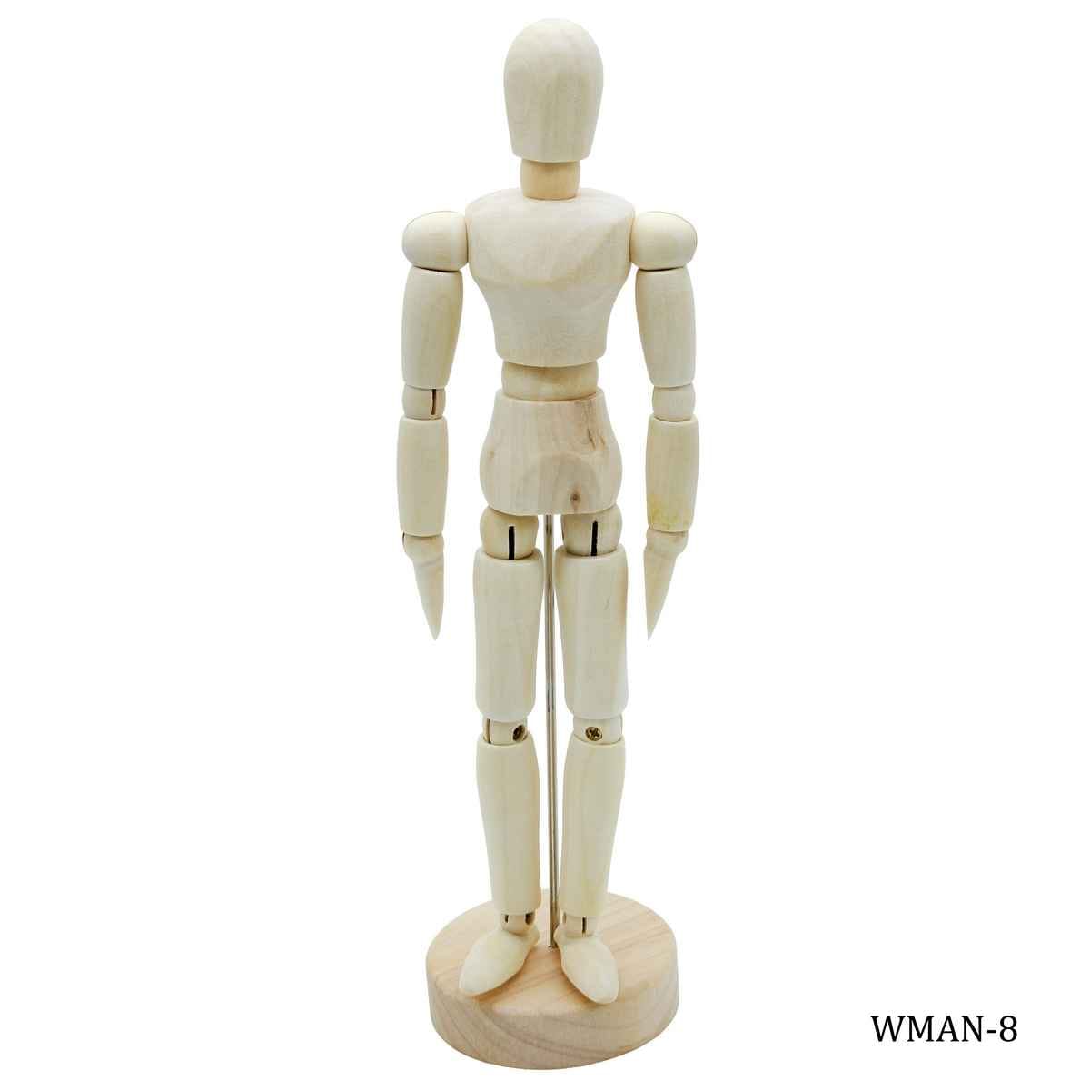 Wooden Manikin Male 20cm Medium WMAN-8