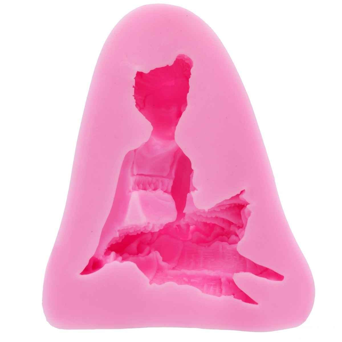Silicone Mould Seating Princess Size 7.5x9x2.5 cm JSF029