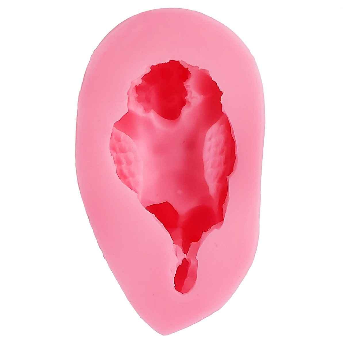 Silicone Mould Sleeping Baby Wings Size 9x5x3.5 cm JSF786