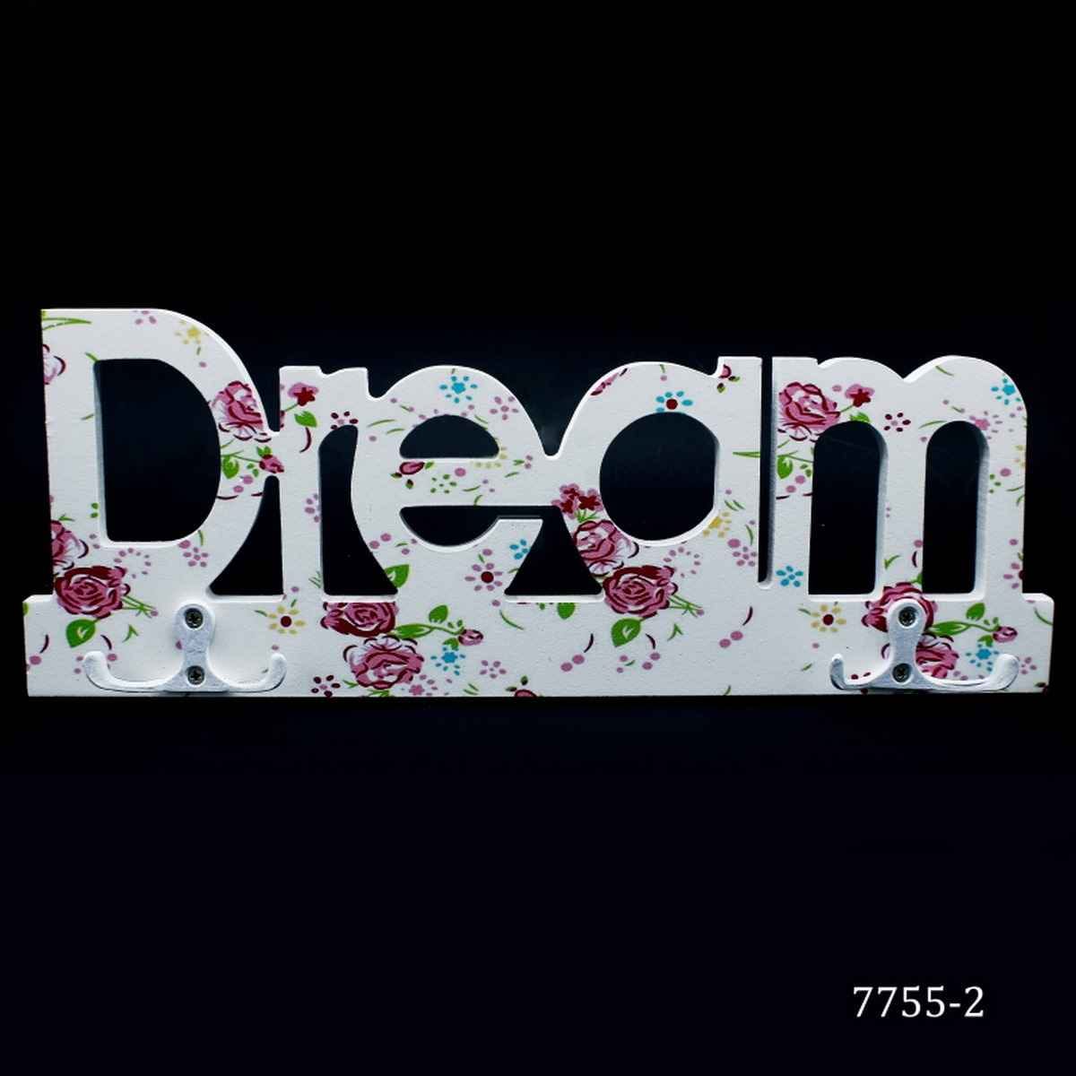 Wooden Hook Printed Fancy Room & Dream 7755-2