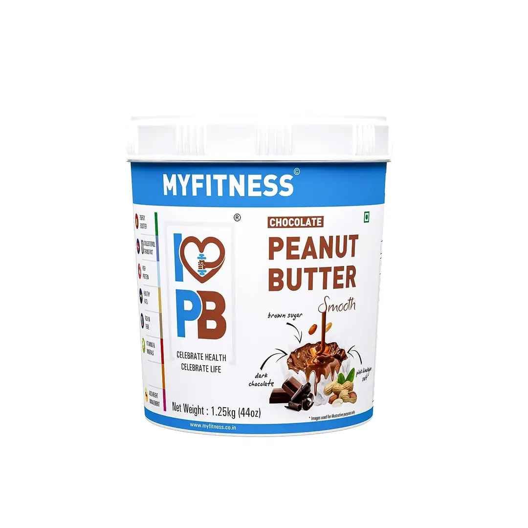 MY FITNESS PEANUT BUTTER 1.2 KG CHOCO SMOOTH