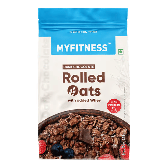 MY FITNESS OATS DARK CHOCO 375 GM