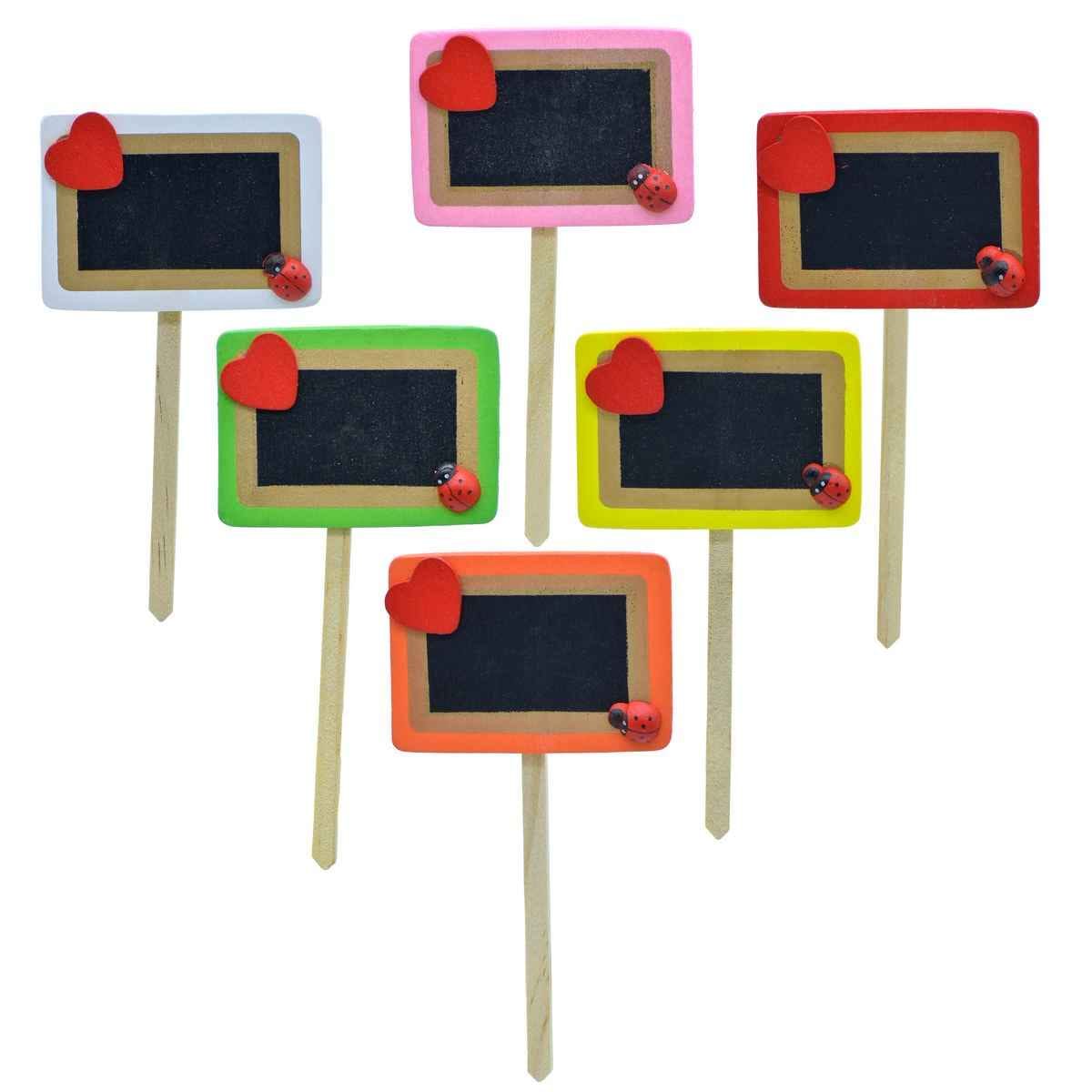 Mini Black Board Mix Rectangle Design Colour JB817-E