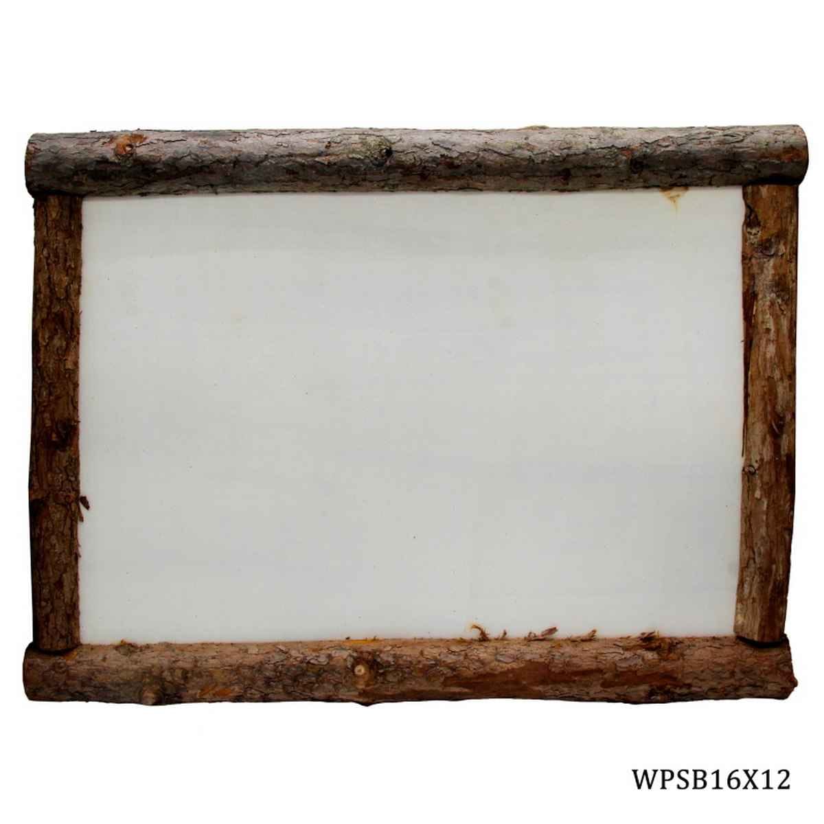 Natural Wooden Photo Frame Plate 16X12 Inches Big WPSB16X12