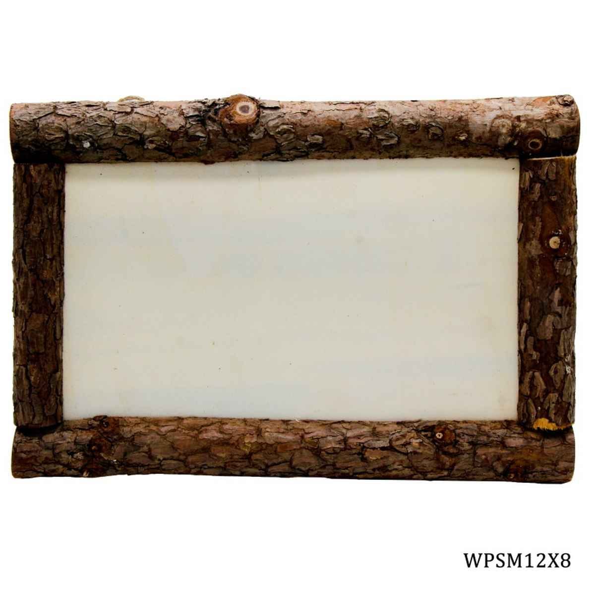 Natural Wooden Photo Frame Plate 12X8 Inches Medium WPSM12X8