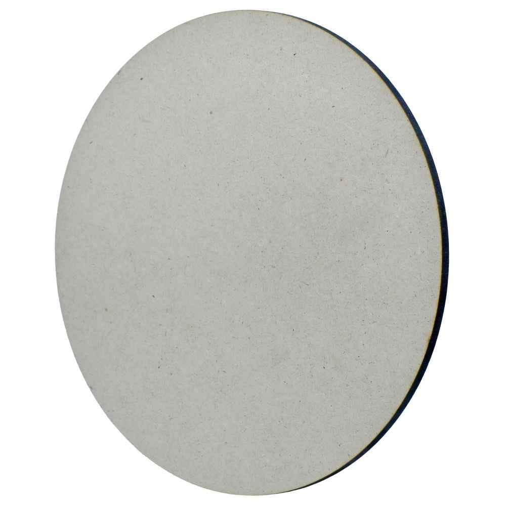 MDF Wooden Plate 8 Inches Round 6 MM Thick M6SR8MM