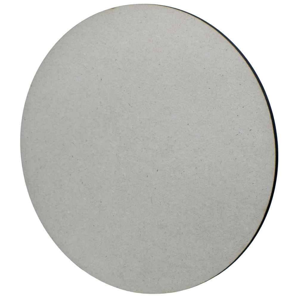 MDF Wooden Plate 10 Inches Round 6 MM Thick M6SR10MM
