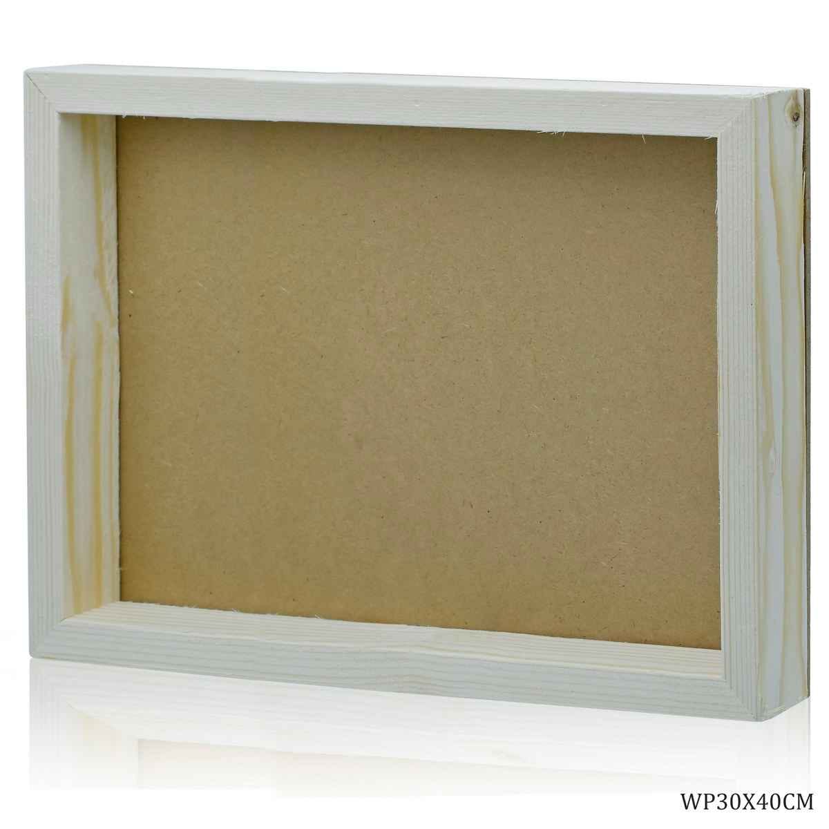 MDF Decoupage Wooden Rectangle Tray Frame 12X16 Inches Long WP30X40CM
