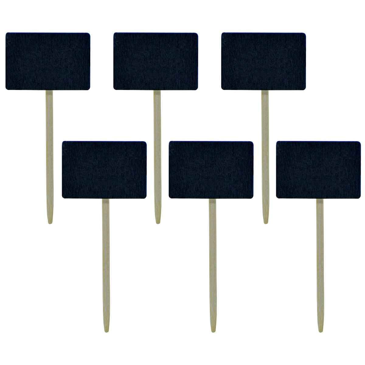 Wooden Mini Black Board Small 6 Pcs Set JB-834L
